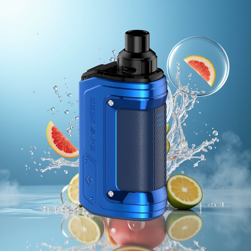GeekVape H45 Aegis Hero 2 Pod Mod Kit Blå med 1400mAh Engros Danmark