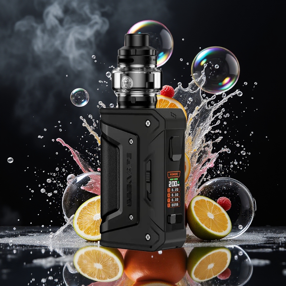 GeekVape L200 Aegis Legend 2 Kit 2 Mund IP68 Engros Danmark Sort