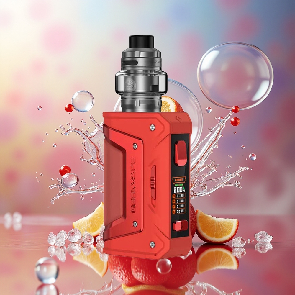 GeekVape L200 Aegis Legend 2 Kit Rød 200W IP68 Engros Danmark