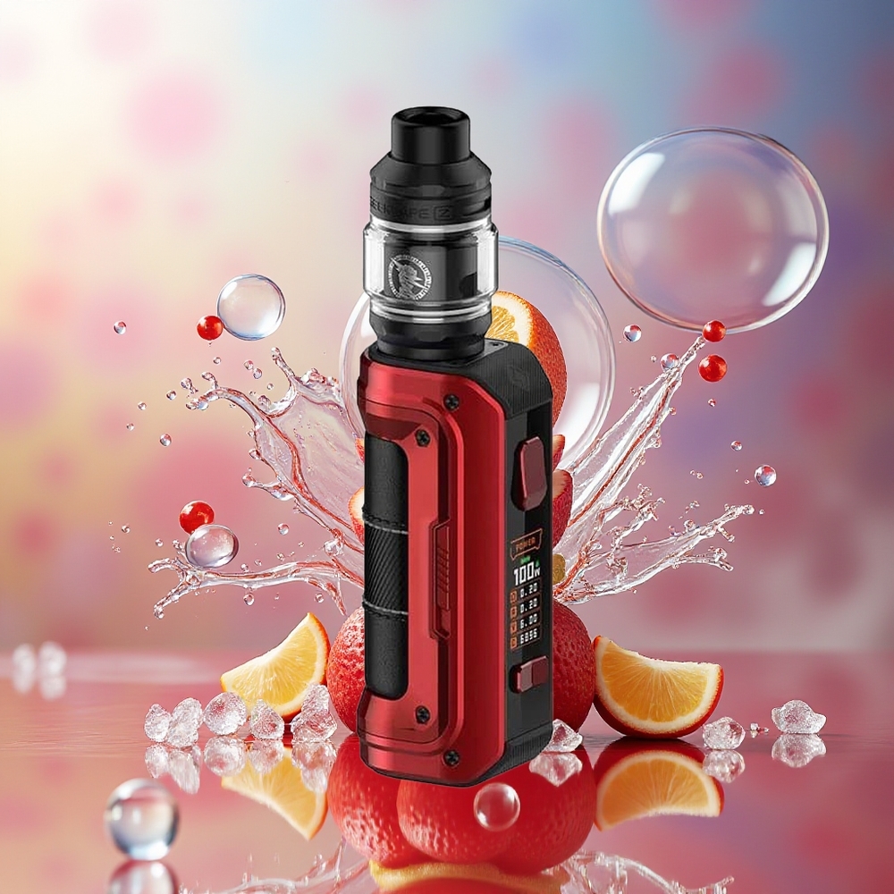 GeekVape Max100 Aegis Max 2 100W 5.5ml/2ml Rød Engros Danmark