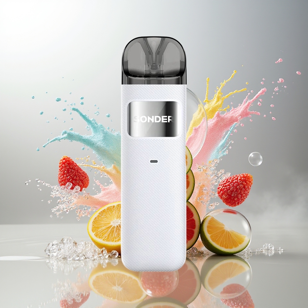 GeekVape Sonder U Pod 1-mund System Kit Hvid 1000mAh Engros Danmark