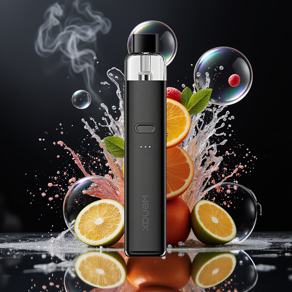 GeekVape WENAX K2 Kit Matte Sort Engros Danmark 1000mAh