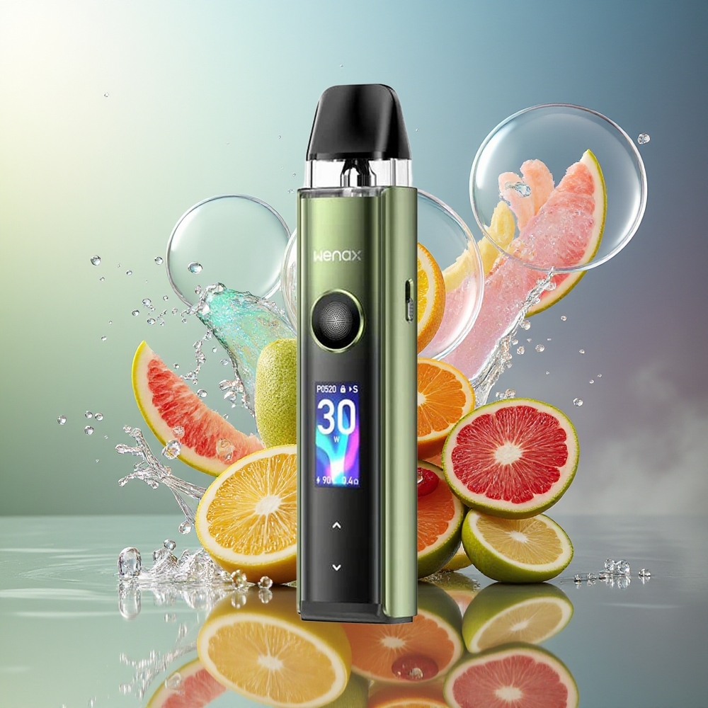 GeekVape Wenax Q Pro 2mund 1200mAh Engros Danmark Aurora Grøn
