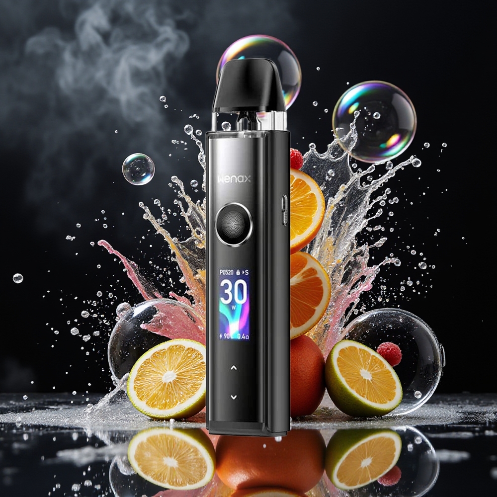 GeekVape Wenax Q Pro 2mund 1200mAh Engros Danmark Sort