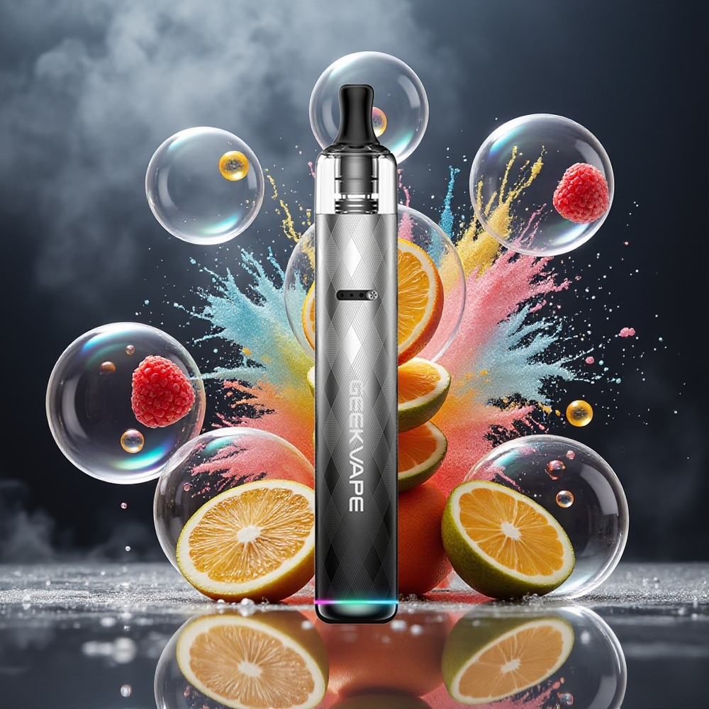 GeekVape WENAX S3 Stylus 3 2.0ml Engros Danmark Texture Mørk