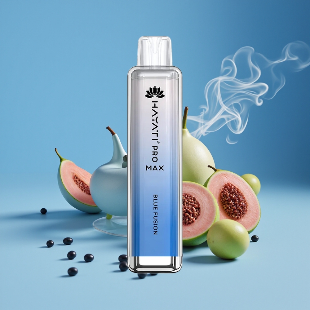 Hayati Pro Max 4000 Puffs Engros Danmark 2% Nikotin Blå Fusion
