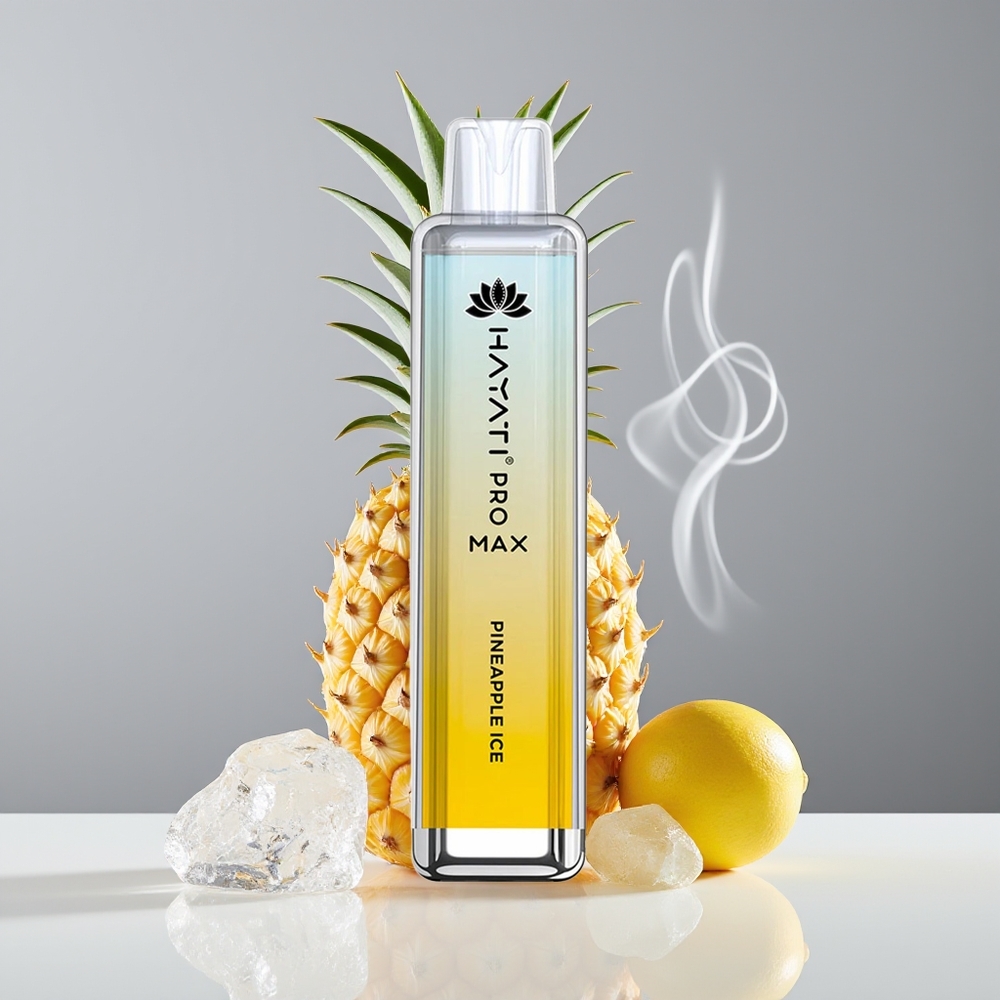 Hayati Pro Max 4000 Puffs Engros Danmark Ananas Is 2% Nikotin