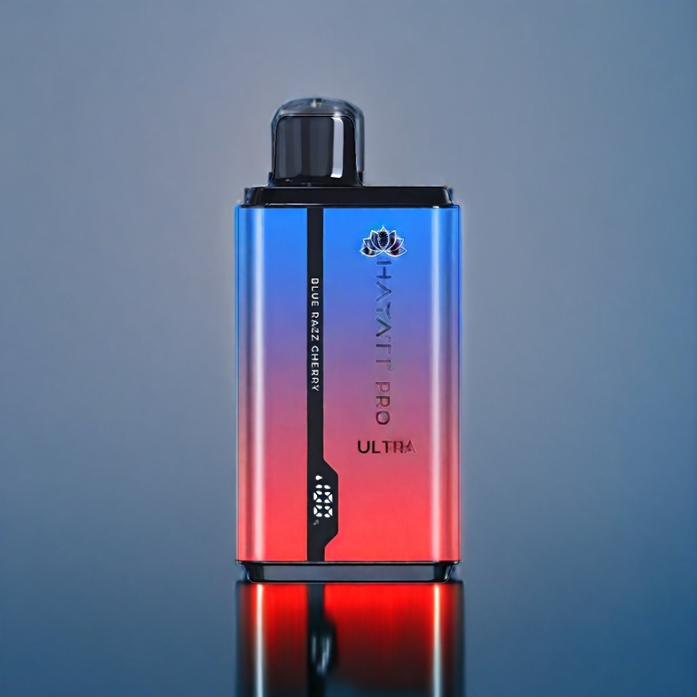 Hayati Pro Ultra 15000 Puffs Blå Hindbær Kirsebær 850mAh Engros Danmark