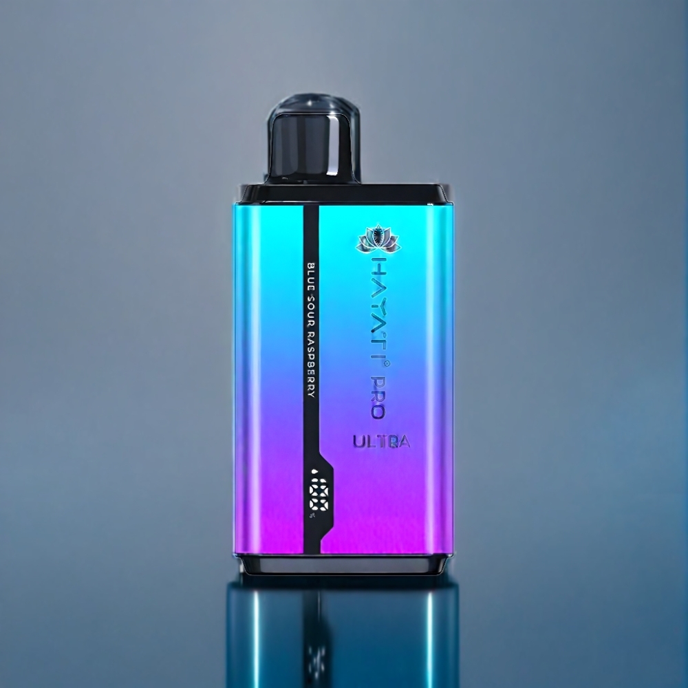 Hayati Pro Ultra 15000 Puffs Blå Sur Hindbær Engros Danmark