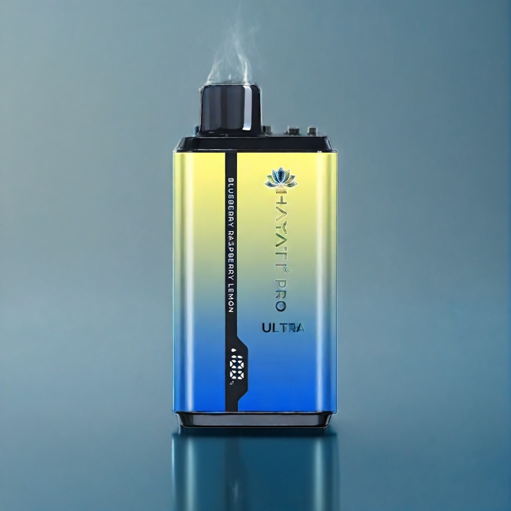 Hayati Pro Ultra 15000 Puffs Blåbær Hindbær Citron 850mAh Engros Danmark