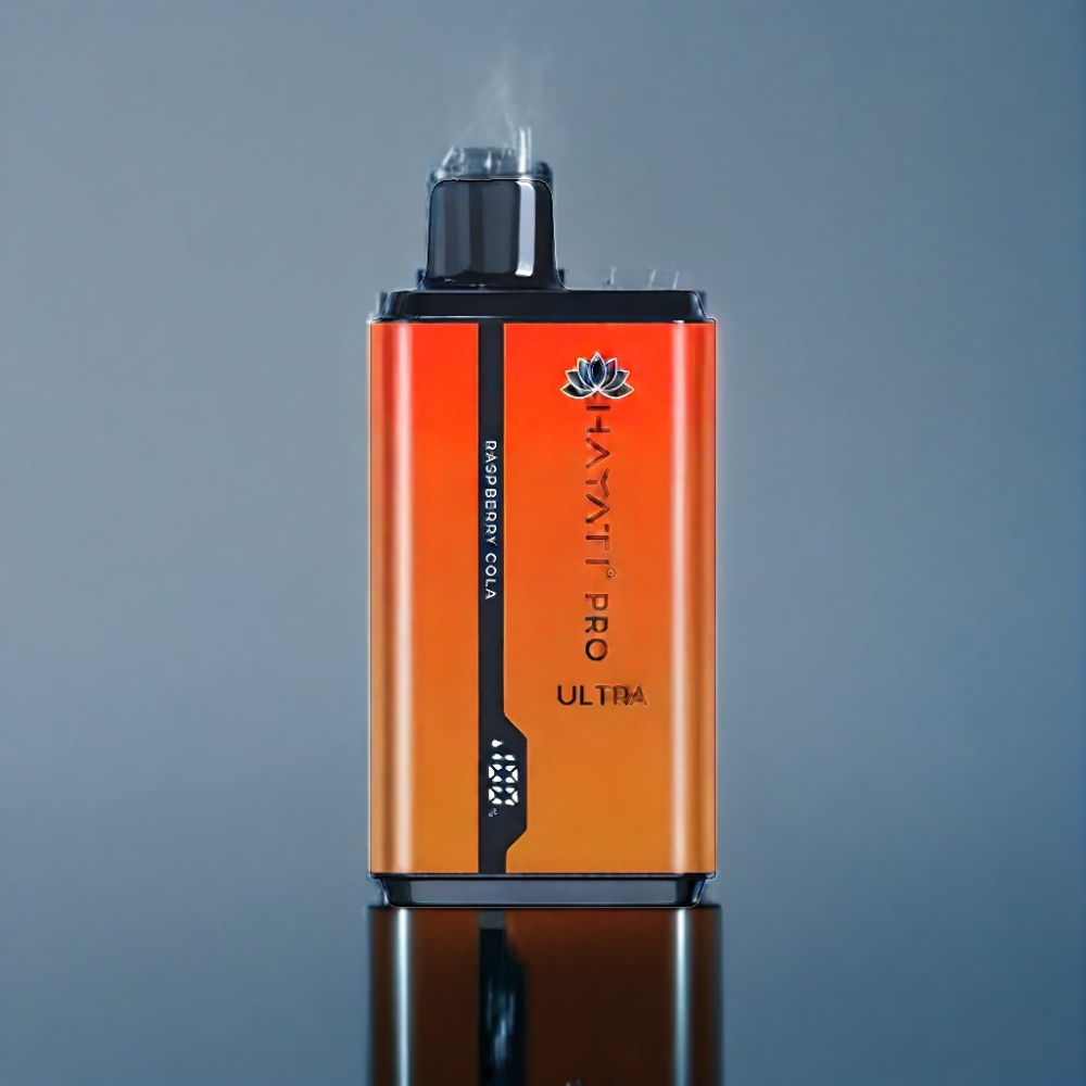 Hayati Pro Ultra 15000 Puffs Hindbær Cola Engros Danmark