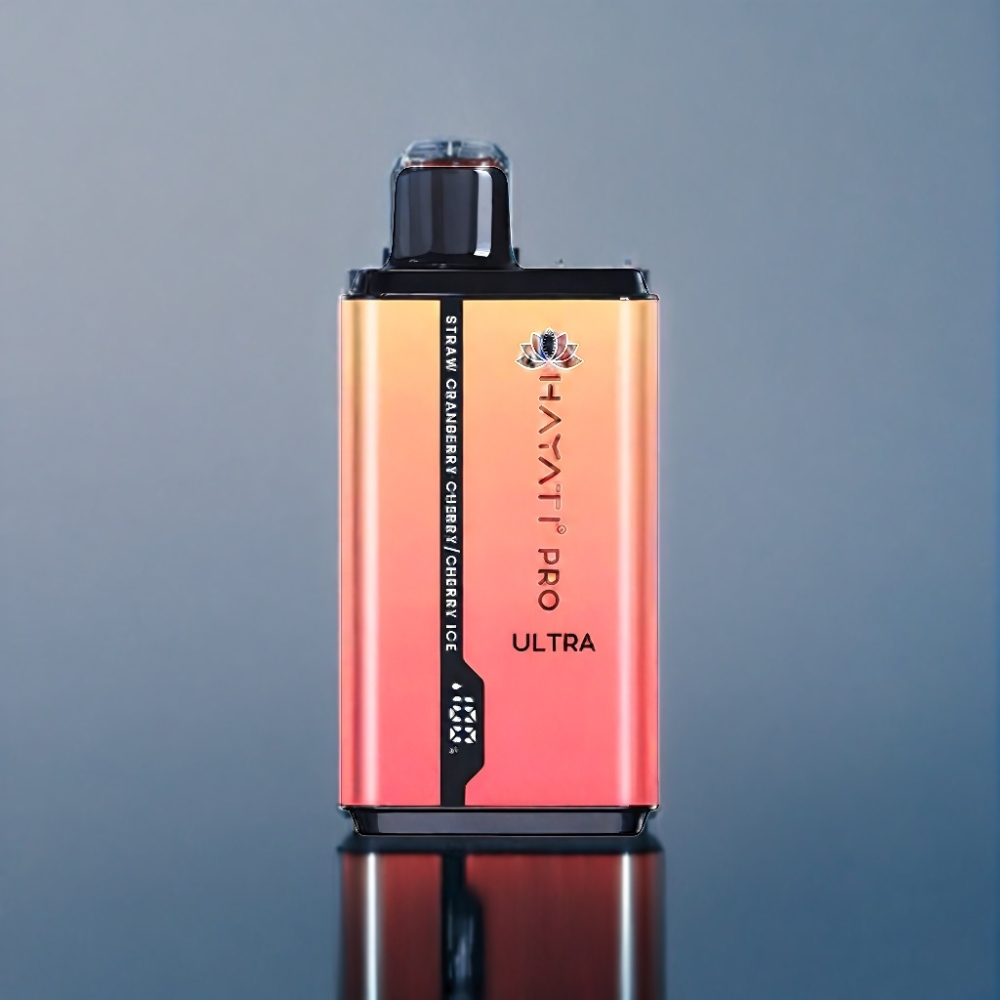 Hayati Pro Ultra 15000 Puffs Jordbær Tranebær Kirsebær Is Engros Danmark