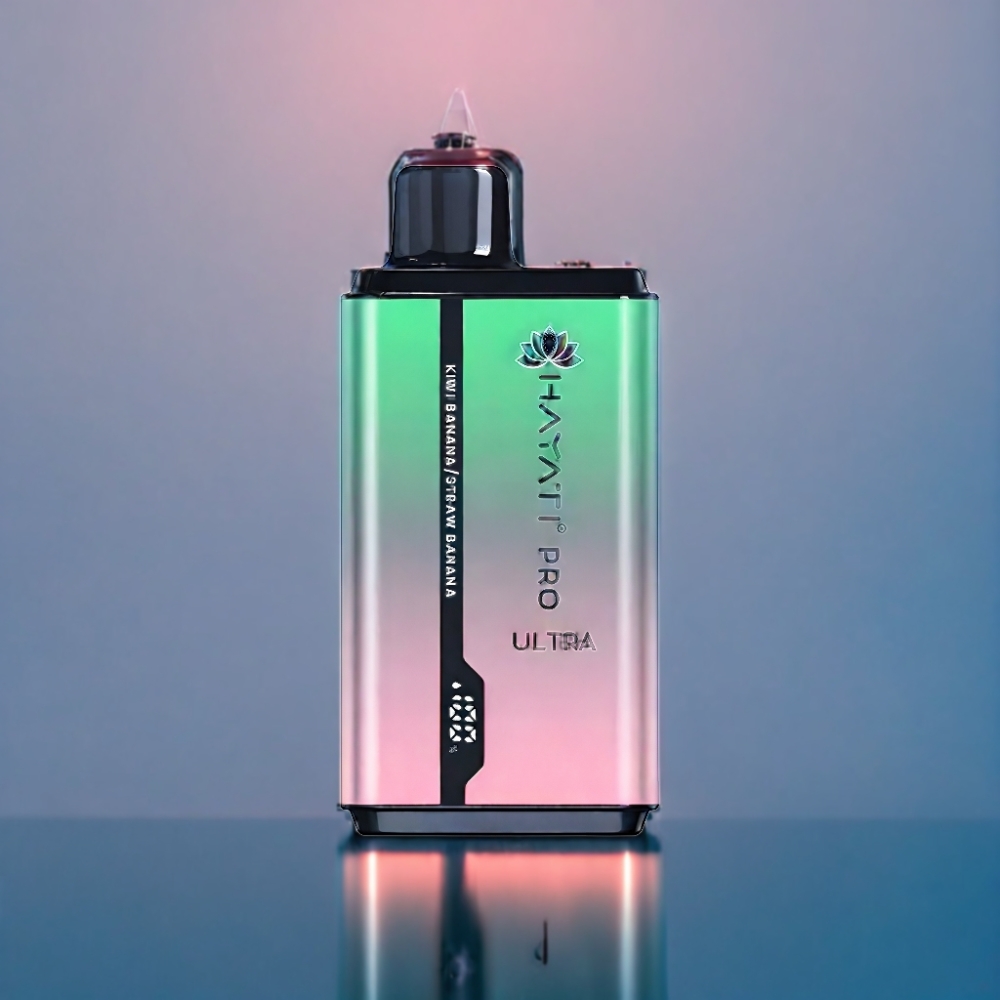 Hayati Pro Ultra 15000 Puffs Kiwi Banan Jordbær Banan 850mAh Engros Danmark