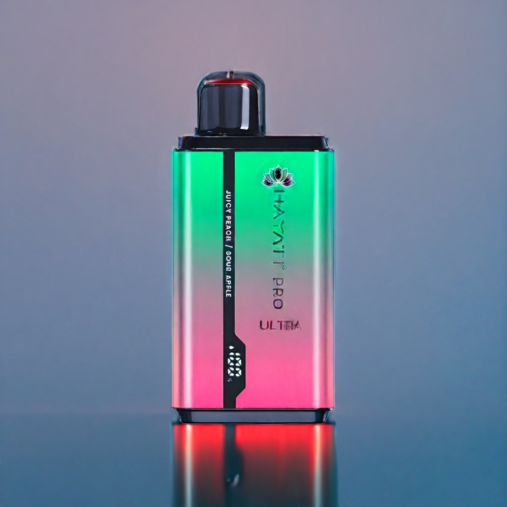 Hayati Pro Ultra 15000 Puffs Vandmelon Kiwi Passionsfrugt Engros Danmark 2 12ml
