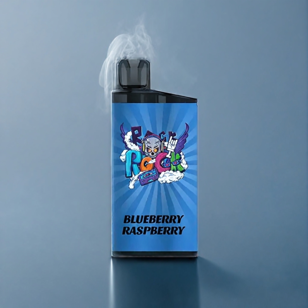 IGET Bar 3500 Puffs 1400 mAh Blåbær Hindbær Engros Danmark