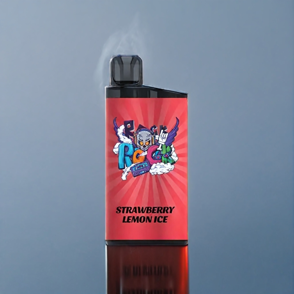IGET Bar 3500 Puffs 1400 mAh Jordbær Citron Is Engros Danmark