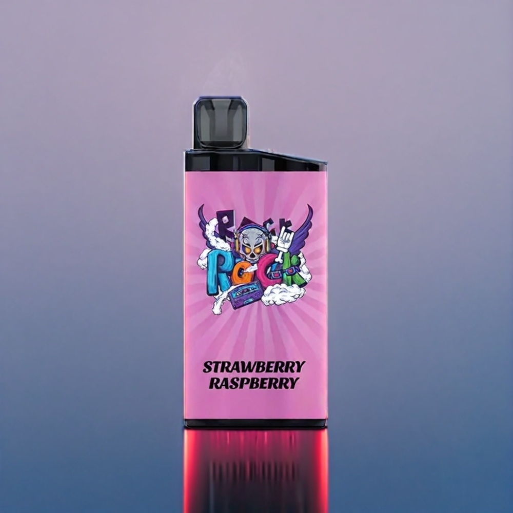 IGET Bar 3500 Puffs 1400 mAh Jordbær Hindbær Engros Danmark