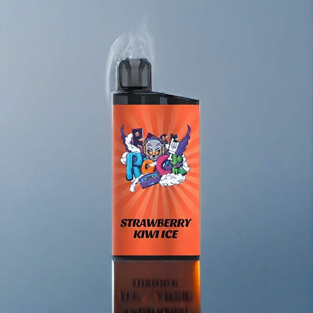 IGET Bar 3500 Puffs 1400 mAh Jordbær Kiwi Is Engros Danmark