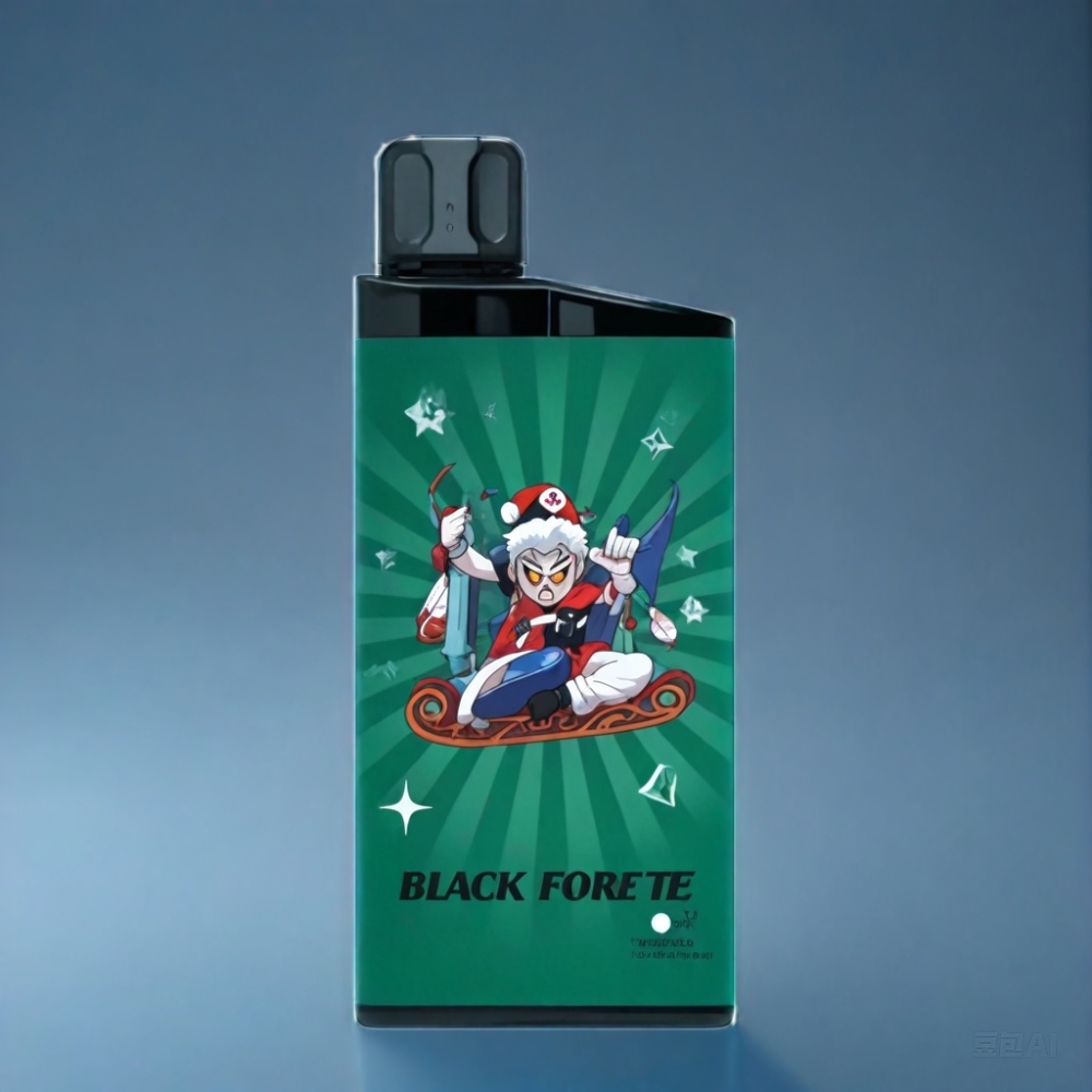IGET Bar 3500 Puffs 1400 mAh Sort Skov Engros Danmark