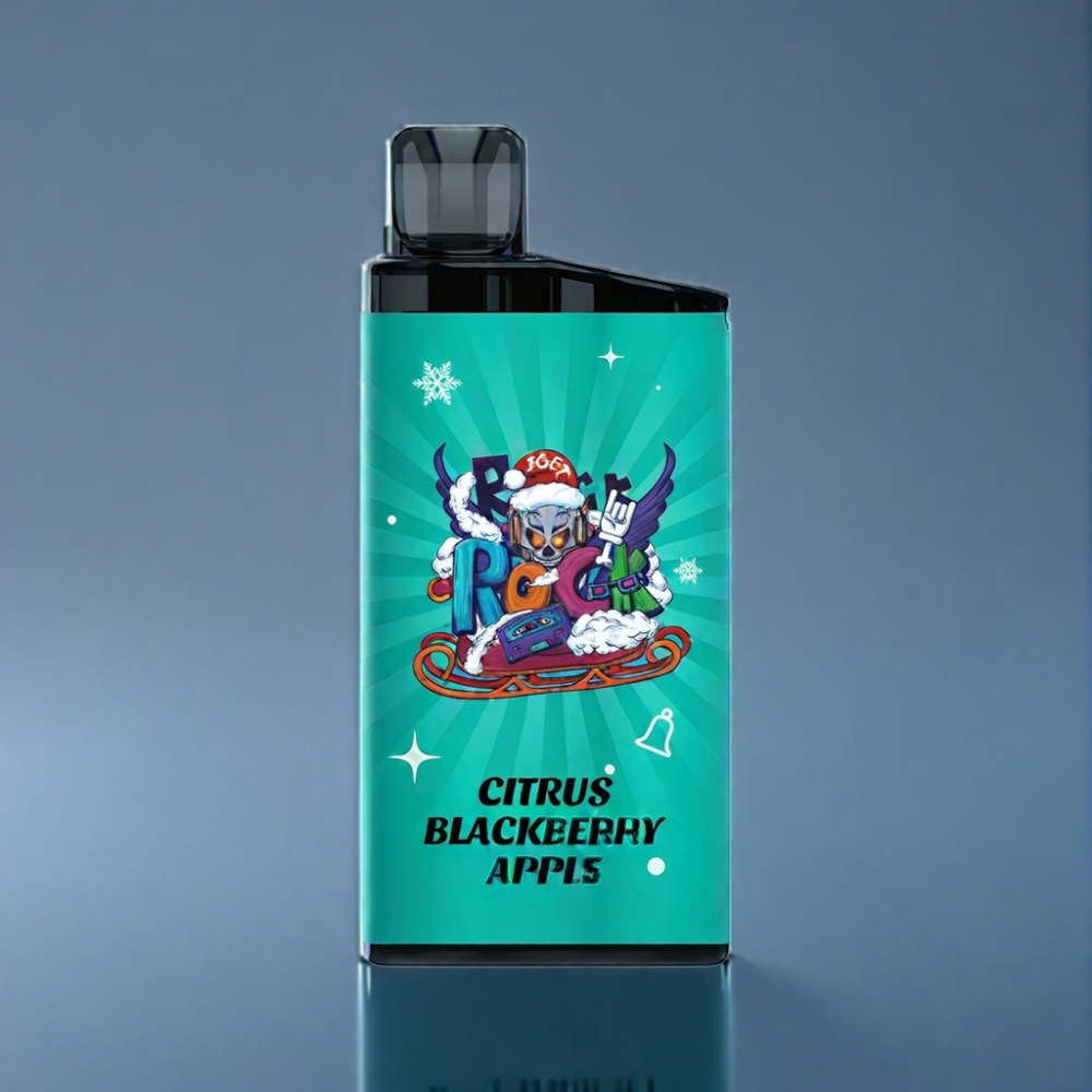 IGET Bar 3500 Puffs Citron Bjørneblomme Æble 1400 mAh Engros Danmark