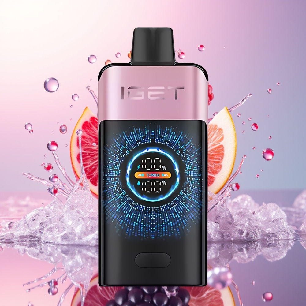 IGET ONE 12000 Puffs 2700 mAh Engros Danmark Brombær Is