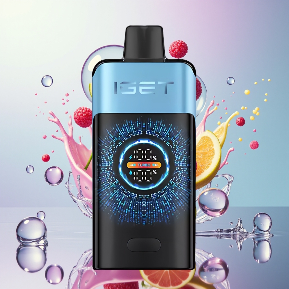 IGET ONE 12000 Puffs Engros Danmark Blå Monster 2700 mAh