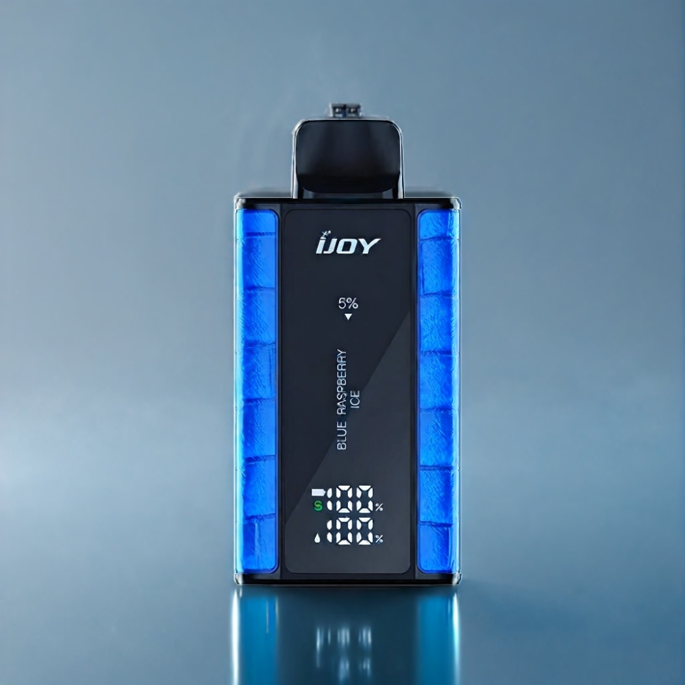 IJOY Captain 10000 Puffs Engros Danmark 0.8 Ohm Blå Hindbær Is