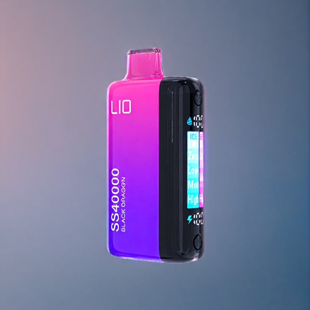 IJOY LIO SS40000 Engros Danmark Sort Drage 22ML