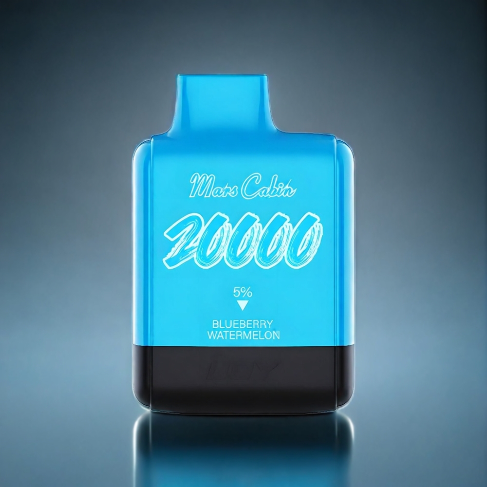 IJOY Mars Cabin 20000 Puffs Engros Danmark 0.5 Ohm Dual Mesh Blåbær Vandmelon