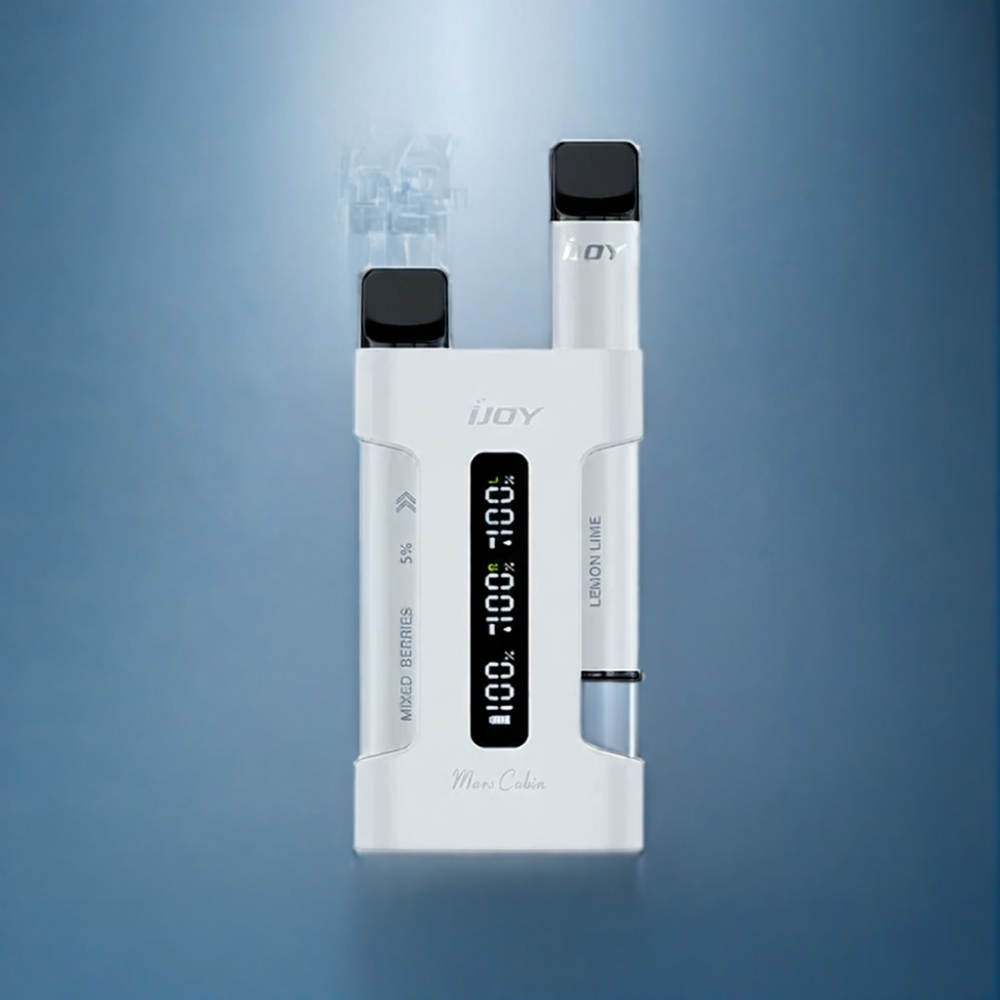 IJOY Mars Cabin 600 Puffs 1000mAh Engros Danmark Hvid
