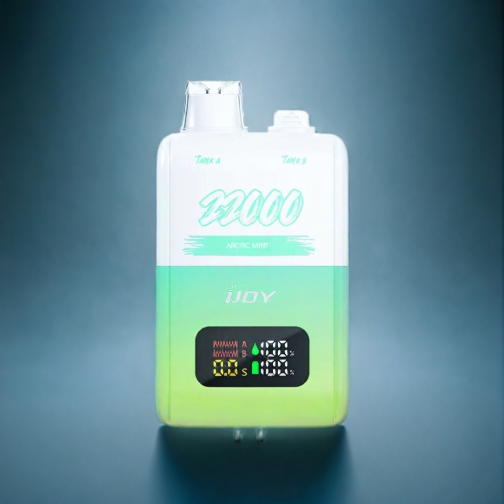 IJOY SD 22000 Puffs 15ML+15ML Engros Danmark Arktisk Mynte