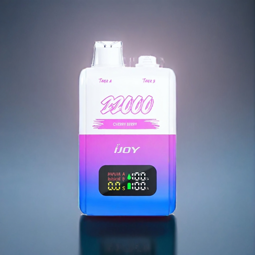 IJOY SD 22000 Puffs Engros Danmark Engangs Vape Kirsebær Bær med 15ML + 15ML