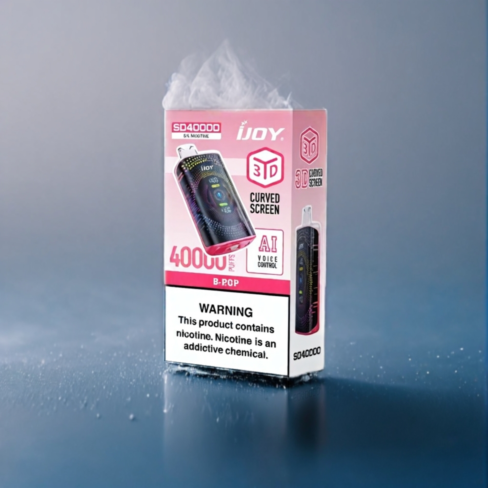 IJOY SD 40000 Puffs B Pop Engros Danmark Justerbar Luftstrøm 20ML
