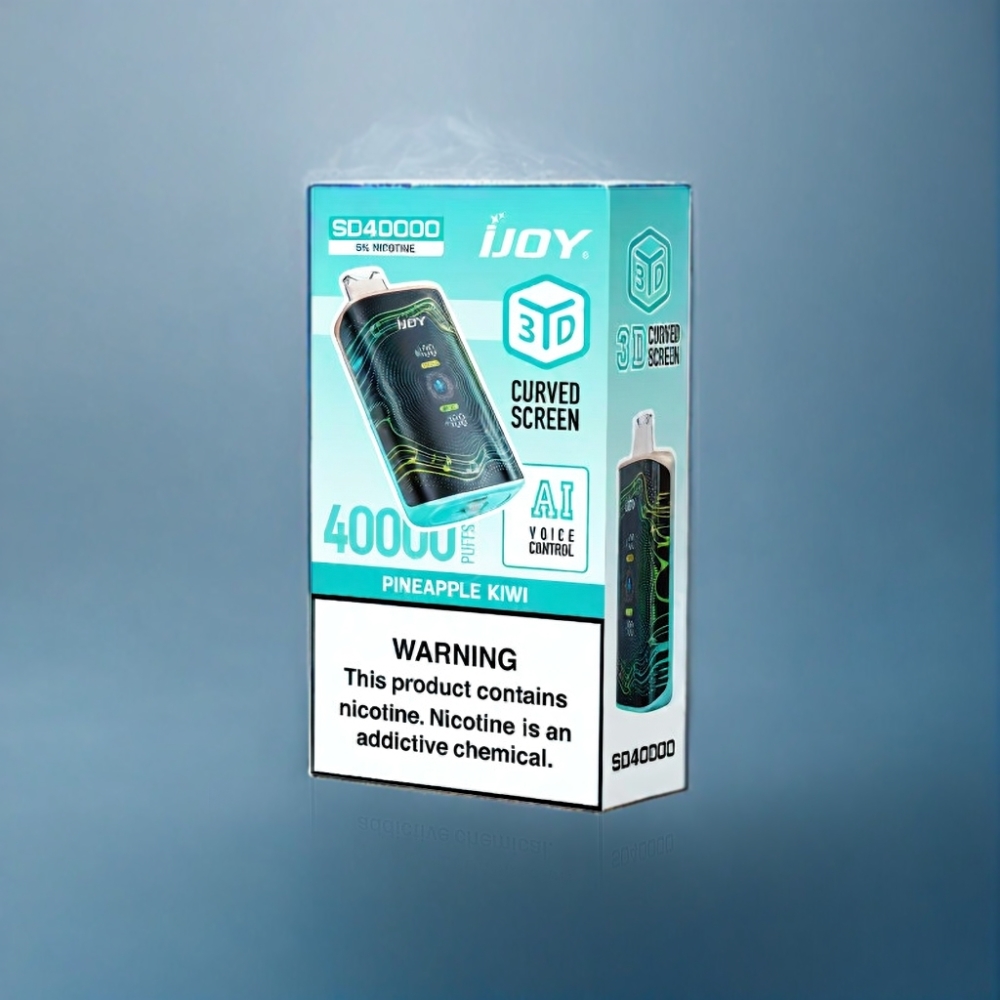 IJOY SD 40000 Puffs Engros Danmark Ananas Kiwi Justerbar Luftgennemstrømning