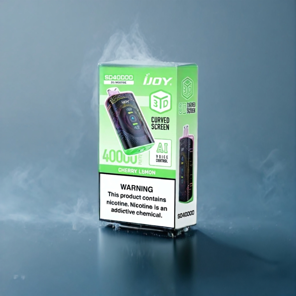 IJOY SD 40000 Puffs Engros Danmark Justerbar Luftgennemstrømning Kirsebær Citron