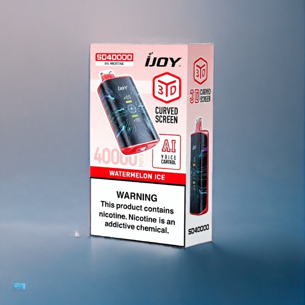 IJOY SD 40000 Puffs Engros Danmark Vandmelon Is Justerbar Luftstrøm