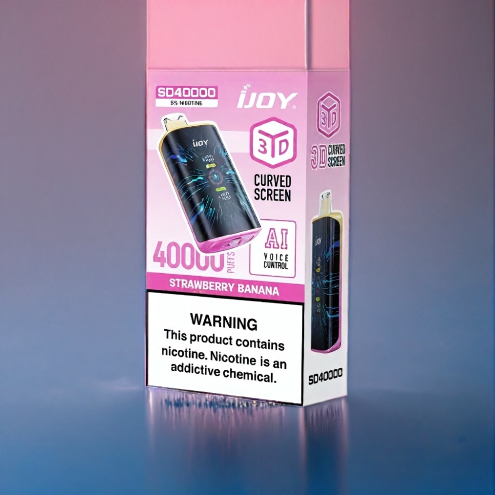 IJOY SD Engros Danmark 40000 Puffs 5% Nikotin Jordbær Banan