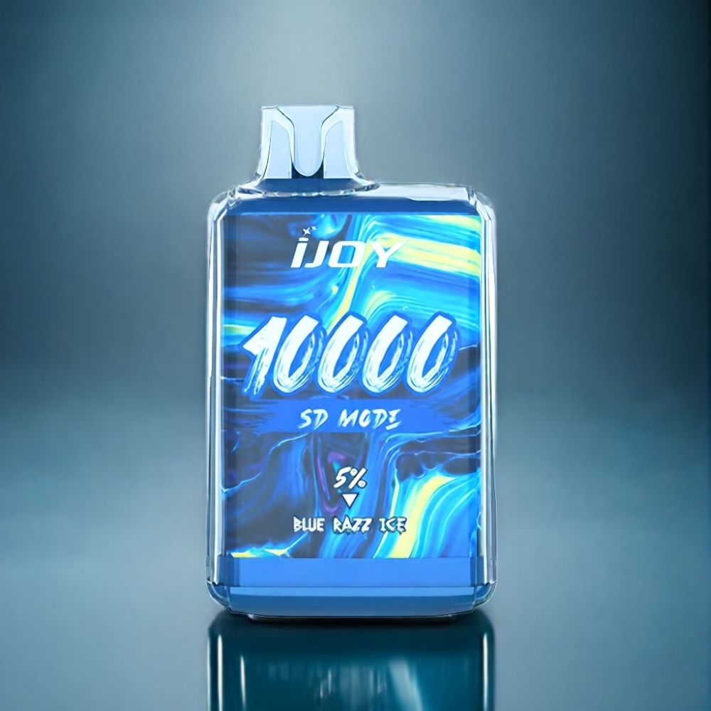 IJOY SD10000 Engros Danmark Engangs Vape Blå Hindbær Is med 20ml E-væske