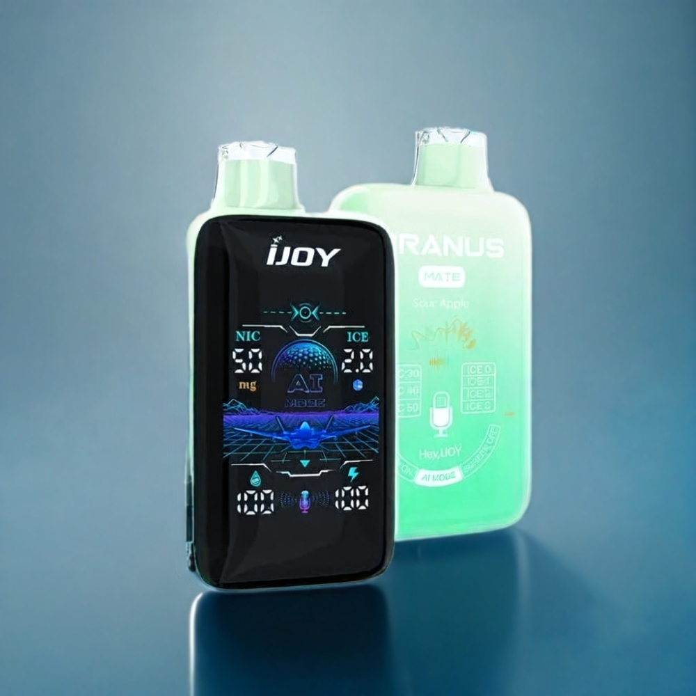 IJOY Uranus Mate 40000 Puffs Engros Danmark Justerbar Luftstrøm Sur Æble