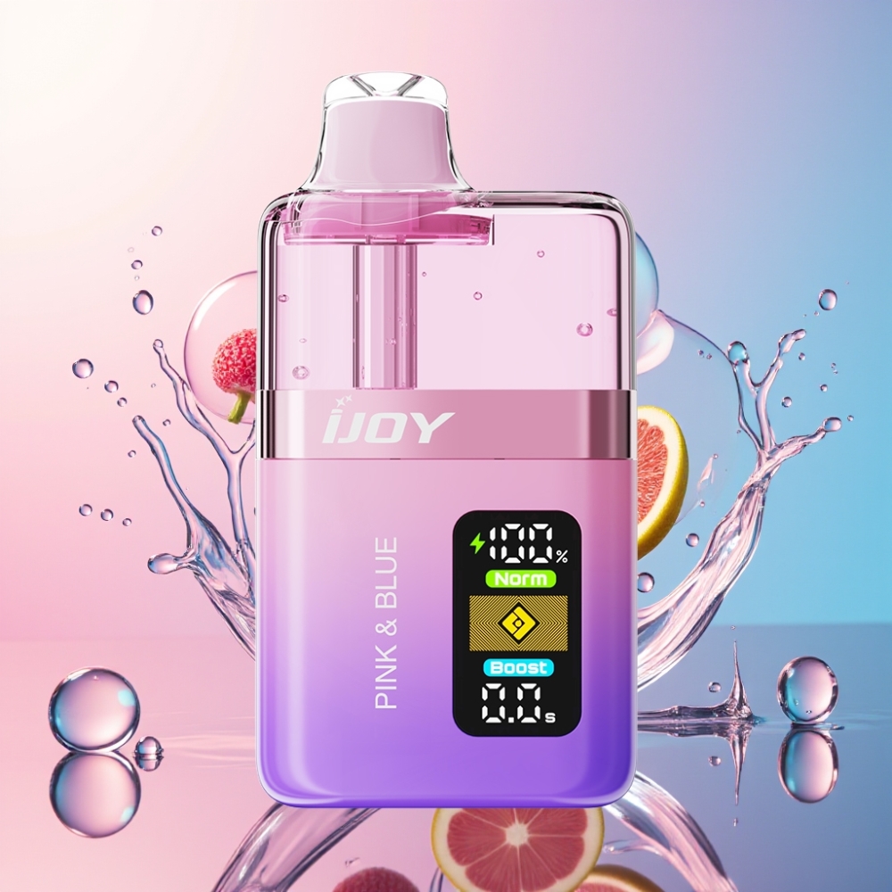 IJOY XP50000 1000 mAh Pink & Blå Engros Danmark