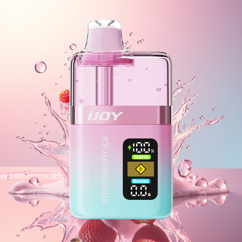IJOY XP50000 Engros Danmark 0.4ohm Dual Mesh Vape Jordbær Is