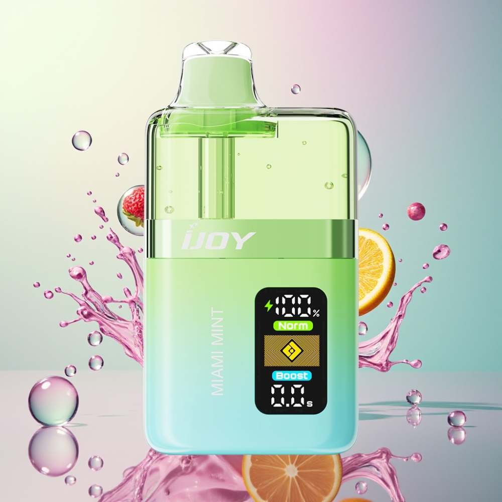 IJOY XP50000 Engros Danmark 0.4ohm Dual Mesh Vape Miami Mynte