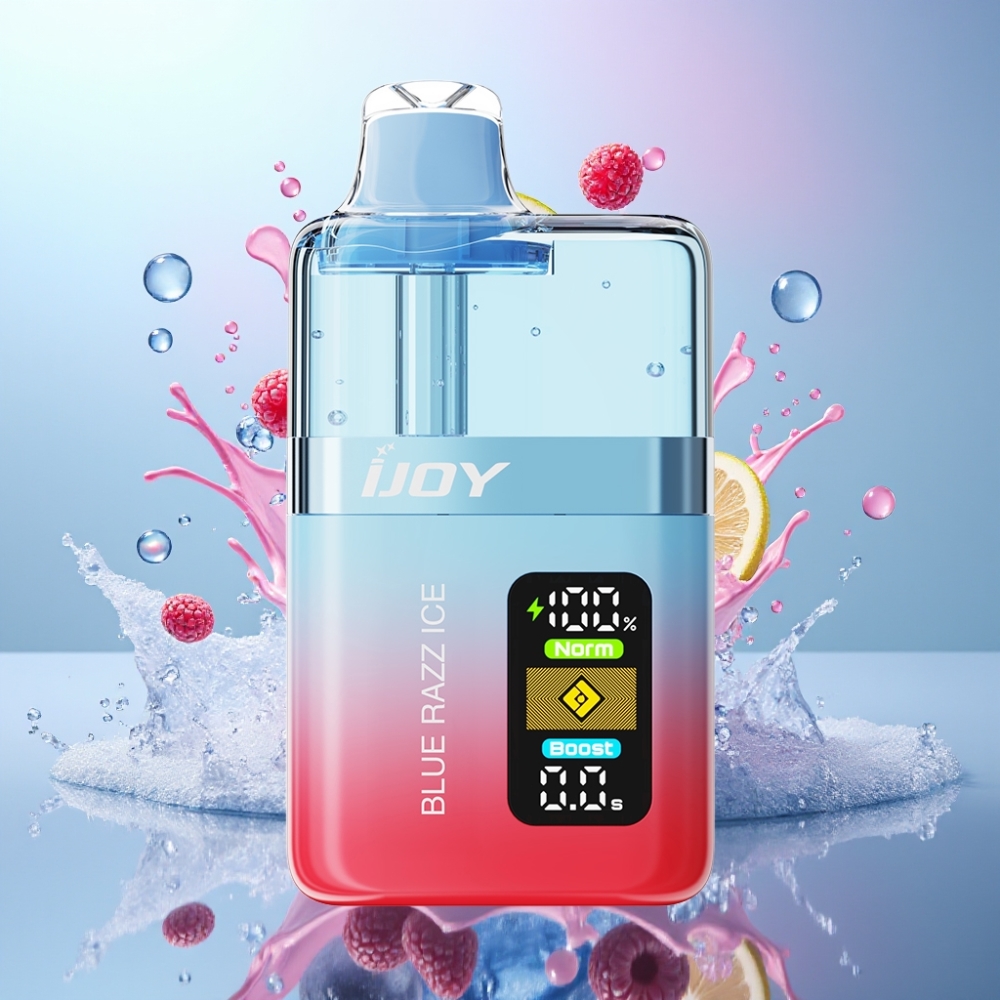 IJOY XP50000 Engros Danmark Dual Mesh Blå Hindbær Is Vape