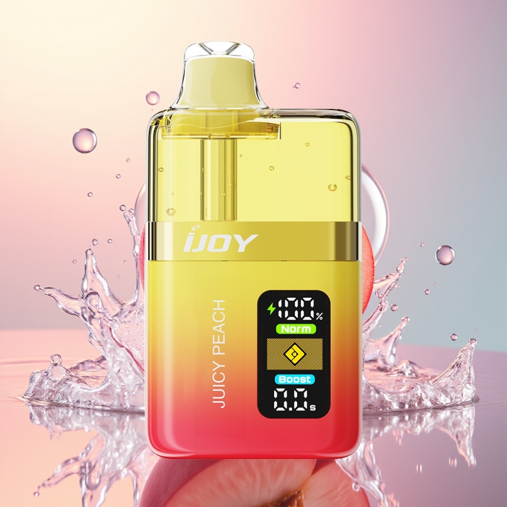 IJOY XP50000 Engros Danmark Dual Mesh Juicy Peach (Saftig Fersken)
