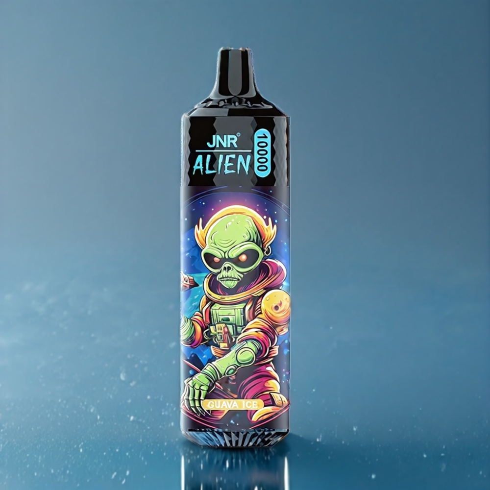 JNR Alien 10000 Puffs Guava Is Engros Danmark Type-C Hurtigopladning