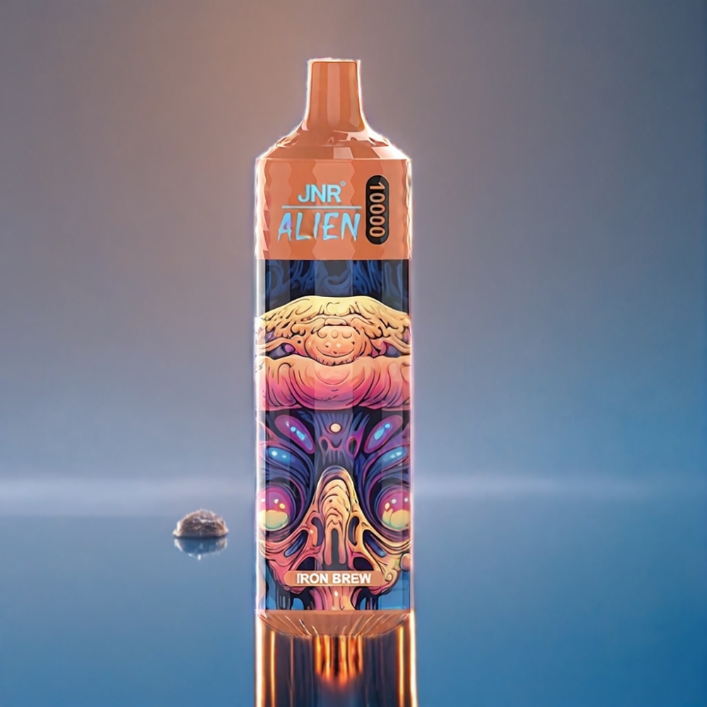 JNR Alien 10000 Puffs Jernbryg med LED Engros Danmark