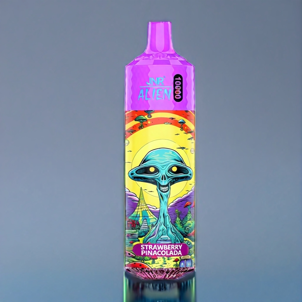 JNR Alien 10000 Puffs Jordbær Pina Colada Type-C Engros Danmark
