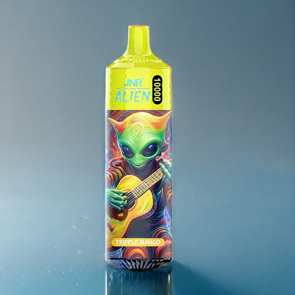 JNR Alien 10000 Puffs Trippel Mango LED Engros Danmark