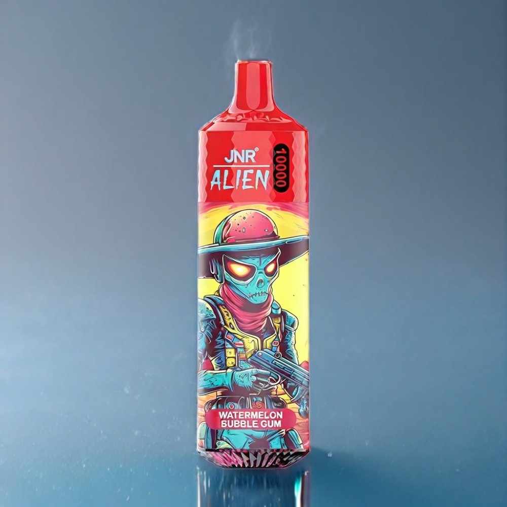 JNR Alien 10000 Puffs Vandmelon Bubble Gum 850mAh Engros Danmark