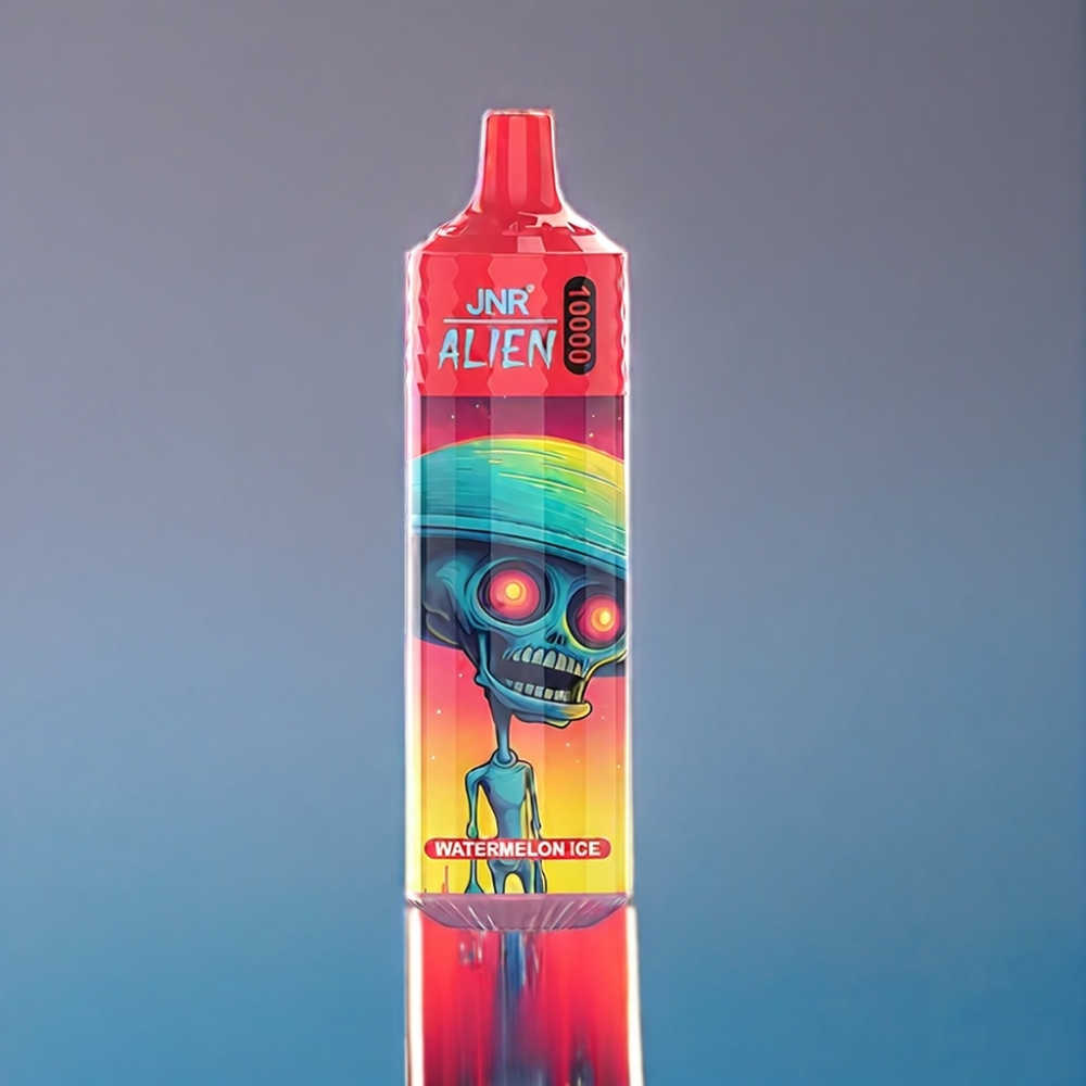 JNR Alien 10000 Puffs Vandmelon Is med RGB Engros Danmark